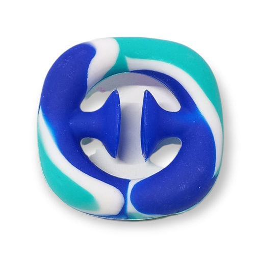 Picture of SNAP CLICK FIDGET TURQUOISE/BLUE/WHITE
